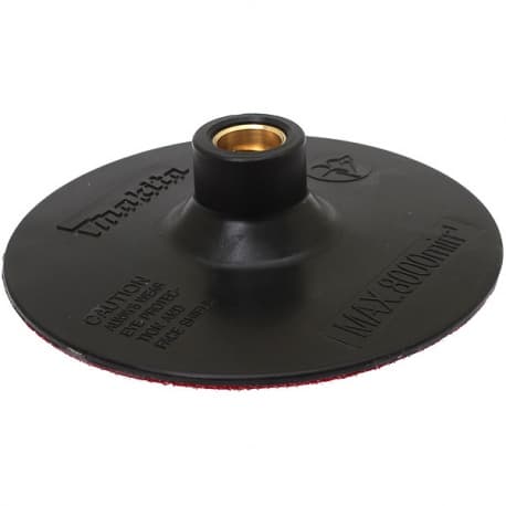 Makita 7430606 LASTİK TABAN - CIRTLI MODEL 125 mm — görsel 1