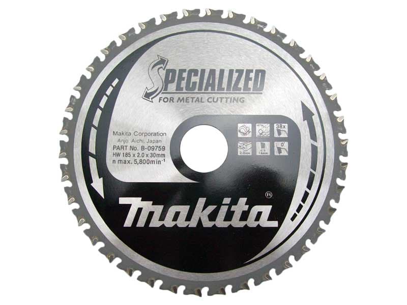 MAKİTA B-09759 Metal Kesme Daire Testere 185x38 Diş — görsel 1