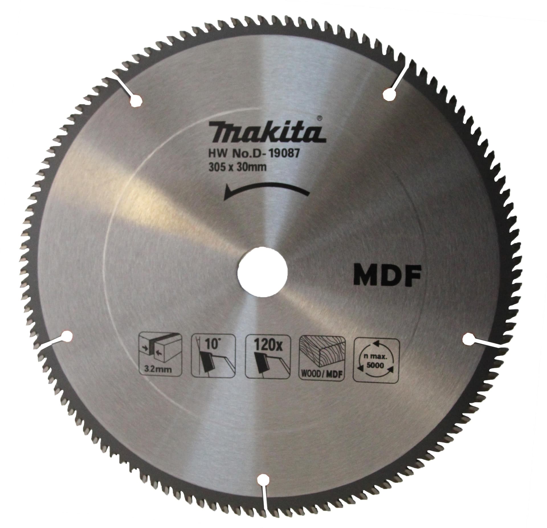 MAKİTA D-19087 Ahşap Kesim Daire Testere 305x120 Diş — görsel 1