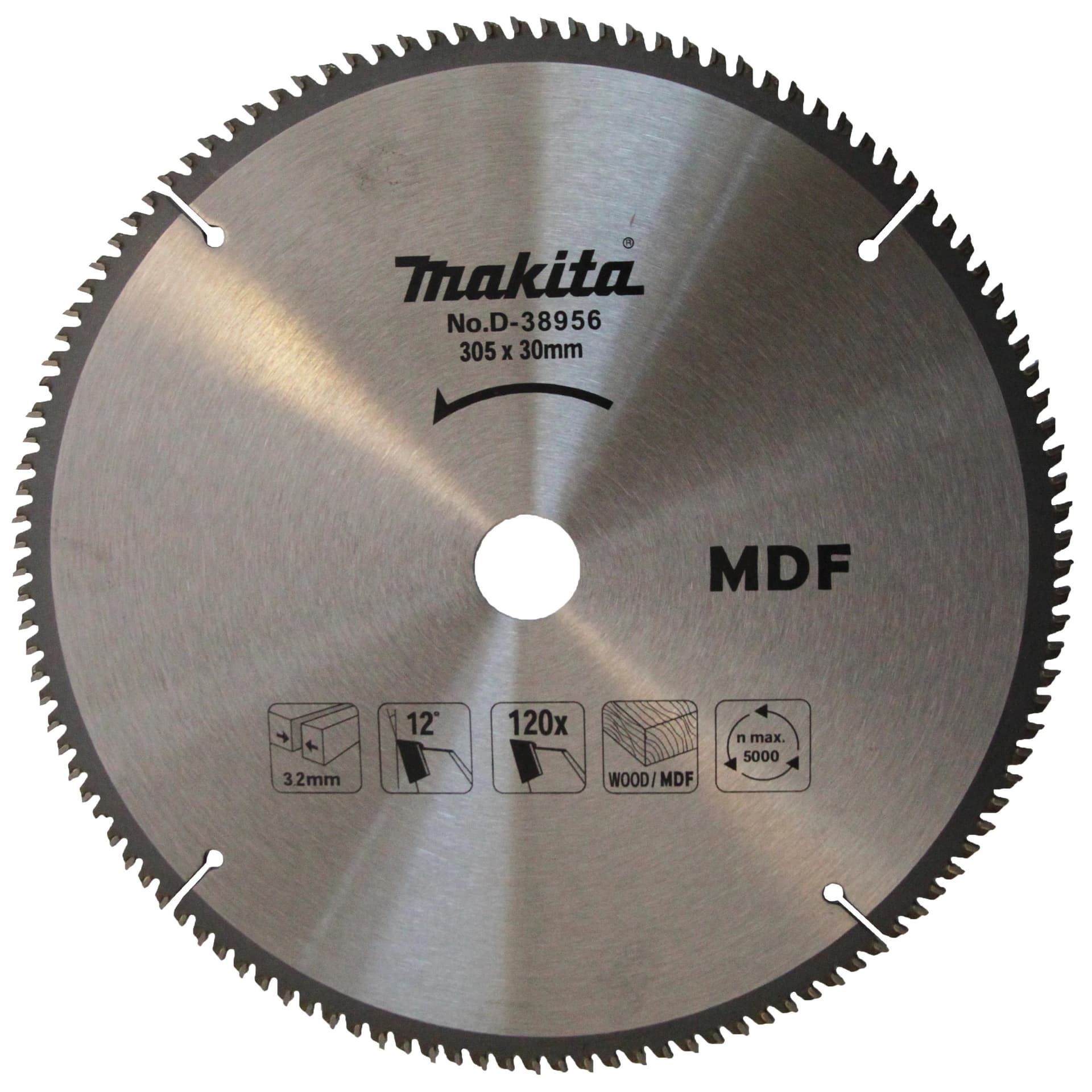 MAKİTA D-38956 Ahşap Kesim Daire Testere 305x120 Diş — görsel 1
