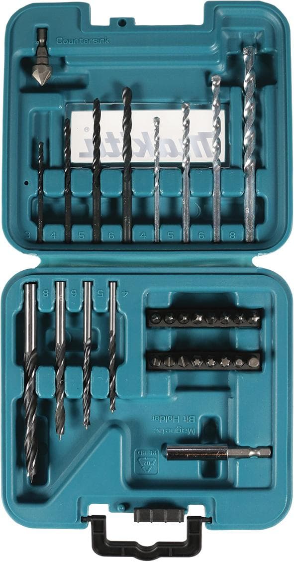 MAKİTA D-47204-10 Çantalı 30 Parça Matkap Uç Seti — görsel 1