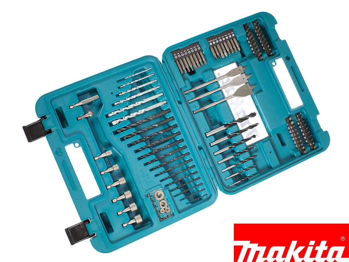 MAKİTA D-47248-5 Çantalı 100 Parça Matkap Uç Seti — görsel 1