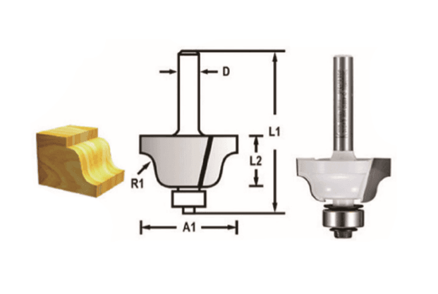 Makita D-48810 FREZE BIÇAĞI 6x28.6 mm — görsel 1