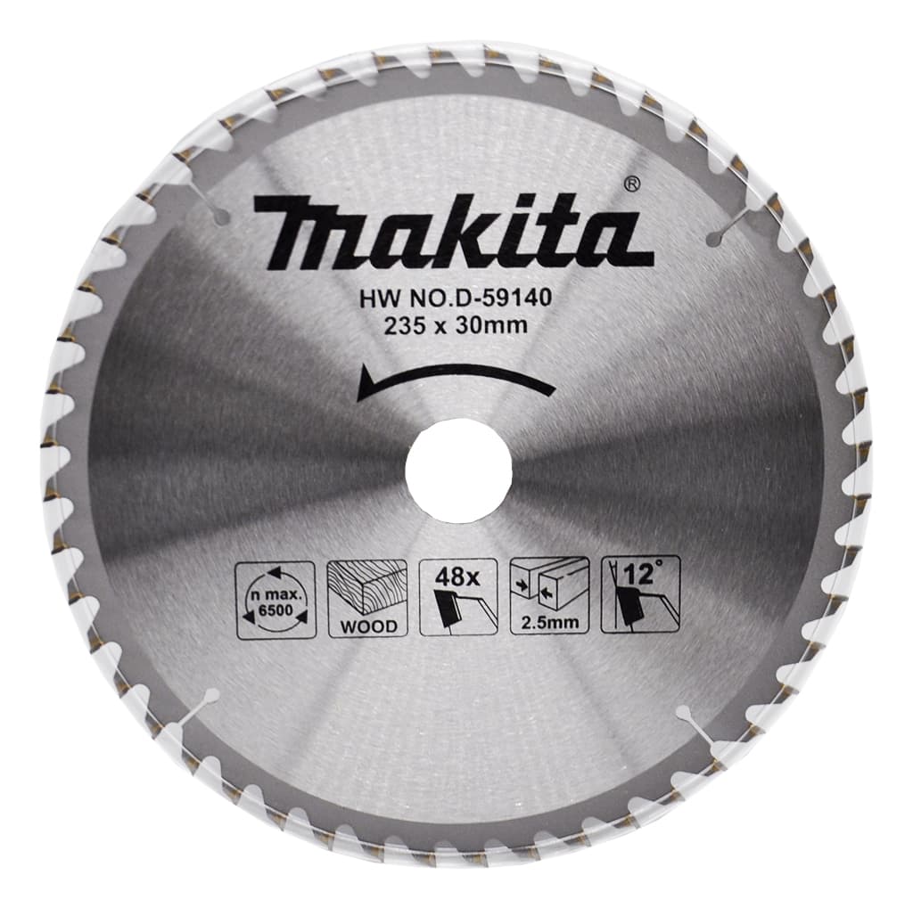 MAKİTA D-59140 Ahşap Kesim Daire Testere 235x48 Diş — görsel 1