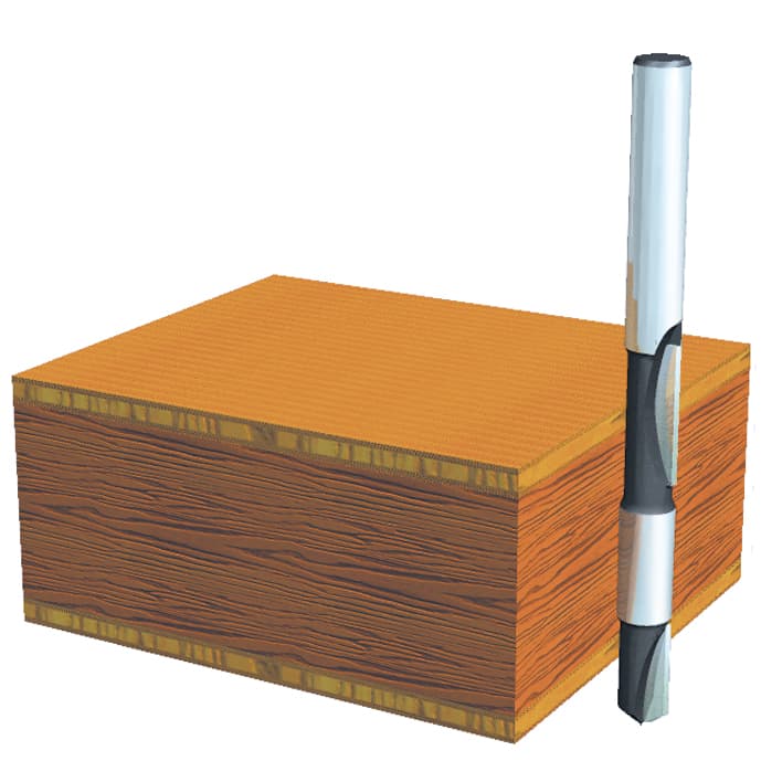 Makita D09341 FREZE BIÇAĞI 6x6 mm — görsel 1
