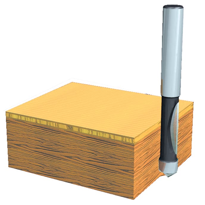 Makita D10578 FREZE BIÇAĞI 8x8 mm — görsel 1