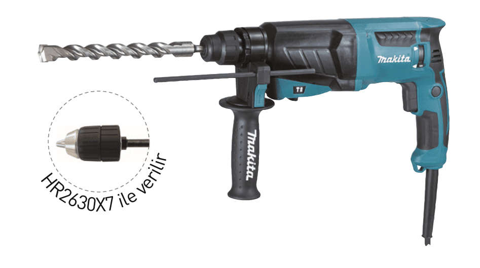 MAKİTA HR2630X7 Elektropnömatik Delici Kırıcı — görsel 1