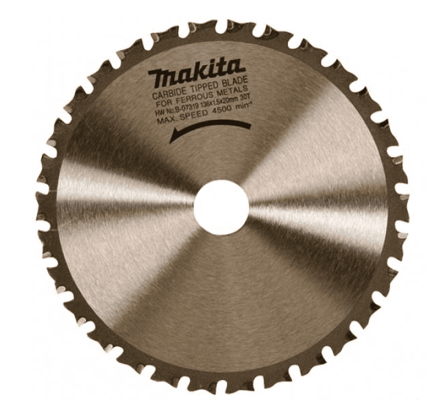 MAKİTA B07319 Metal Kesme Daire Testere 136x30 Diş — görsel 1