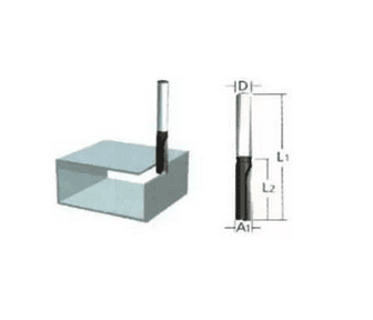 Makita D-19009 FREZE BIÇAĞI 6x6.5 mm — görsel 1