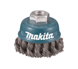 Makita D-24131 ÇANAK FIRÇA - BURMA TELLİ KONİK 75xM14x2 mm — görsel 1