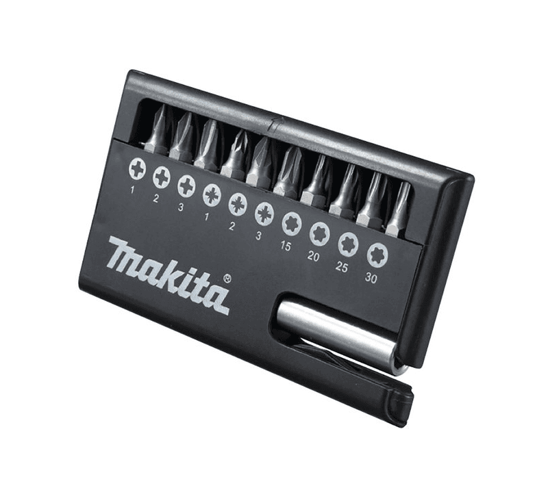 MAKİTA D-30651-12 11 Parçalı Vidalama + Manyetik Uç Seti — görsel 1