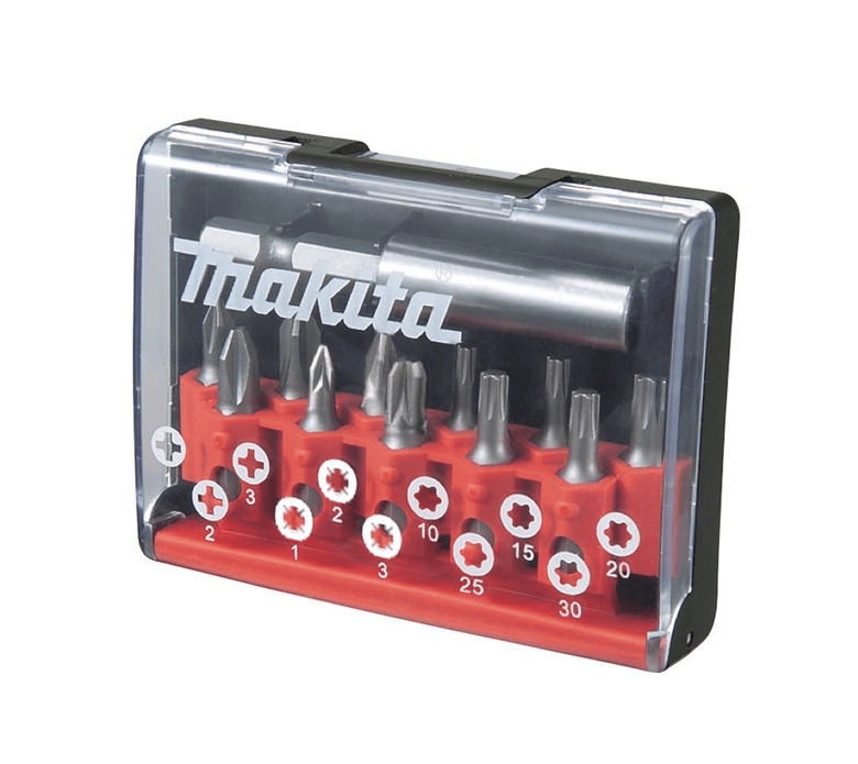 MAKİTA D-31011-12 12 Parçalı Vidalama + Manyetik Uç Seti — görsel 1