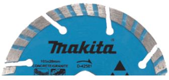 MAKİTA D-41420 Segmanlı Dalgalı Tip Elmas Testere 115 mm — görsel 1