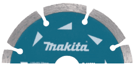 Makita D-41610 SEGMANLI TİP ELMAS TESTERE 230 mm — görsel 1