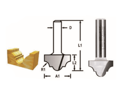 Makita D-48206 FREZE BIÇAĞI 8x12.7 mm — görsel 1