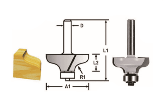 Makita D-48773 FREZE BIÇAĞI 8x31.8 mm — görsel 1