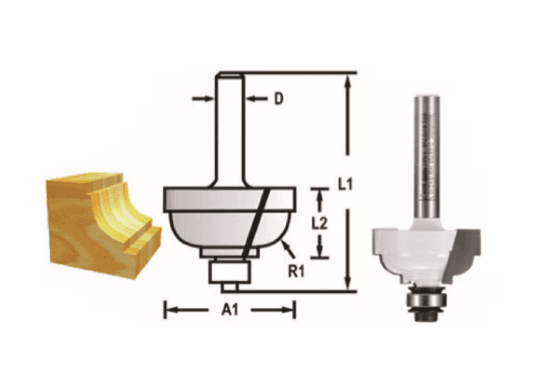 Makita D-48795 FREZE BIÇAĞI 6x25.4 mm — görsel 1