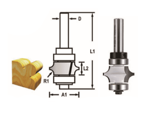 Makita D-48826 FREZE BIÇAĞI 8x25.4 mm — görsel 1