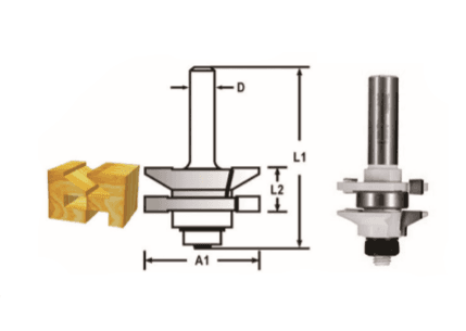 Makita D-48898 FREZE BIÇAĞI 12x41 mm — görsel 1