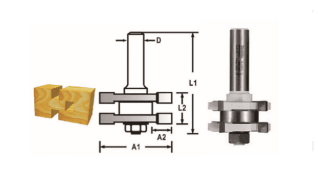 Makita D-48913 FREZE BIÇAĞI 8x30.1 mm — görsel 1