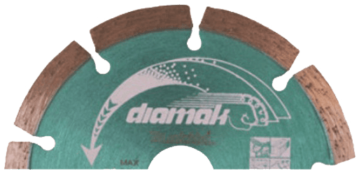 Makita D-61123 SEGMANLI TİP ELMAS TESTERE 115 mm — görsel 1