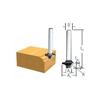 Makita D09363 FREZE BIÇAĞI 6x25 mm — görsel 1