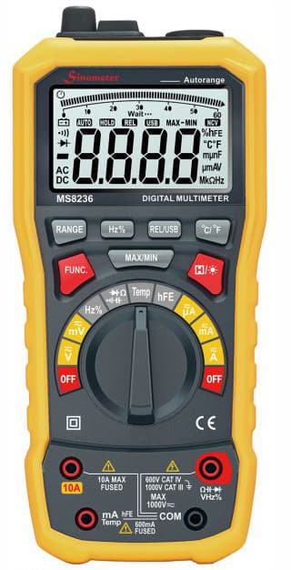 USB Bağlantılı True RMS Multimetre — görsel 1