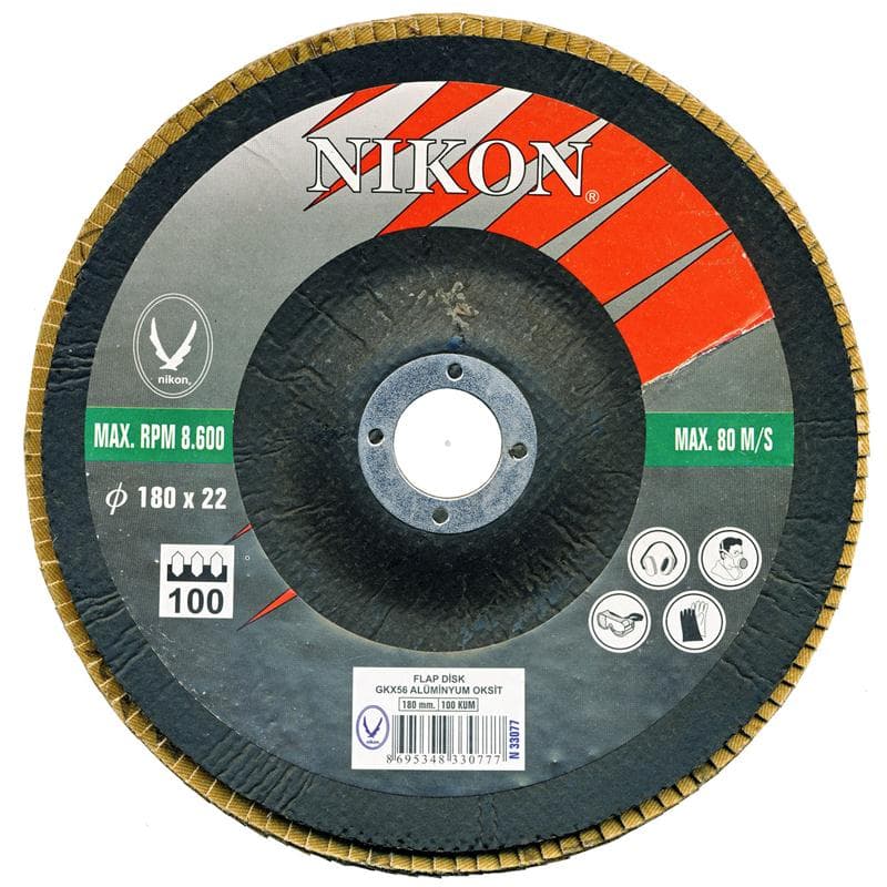 Flap Disk 180 mm 60 Kum — görsel 1
