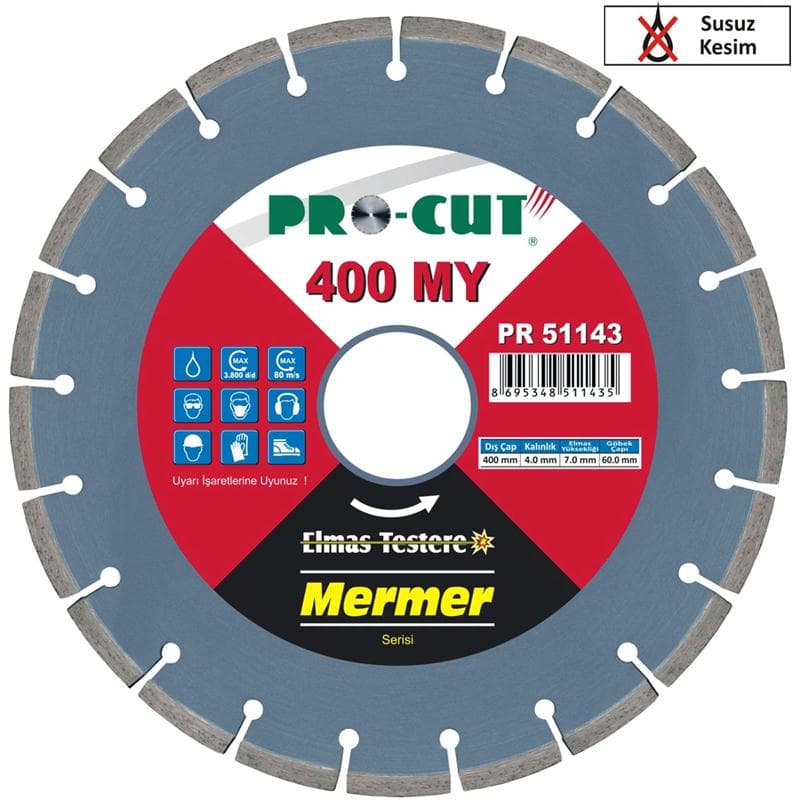 Mermer Testere 400 MY — görsel 1