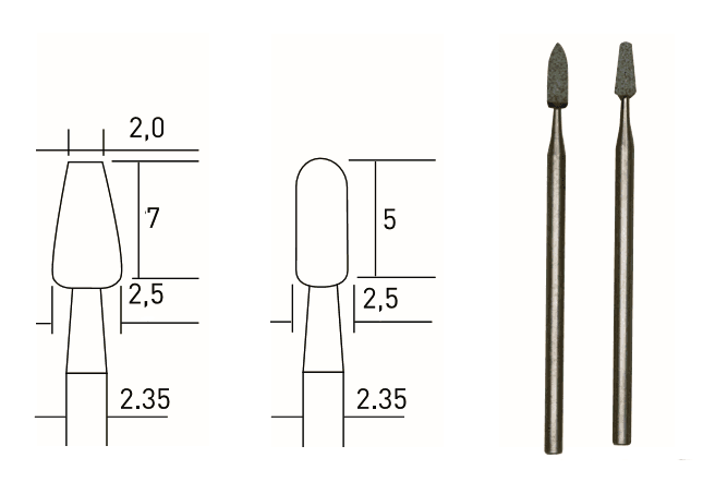 Taşlama Ucu 2 Li — görsel 1