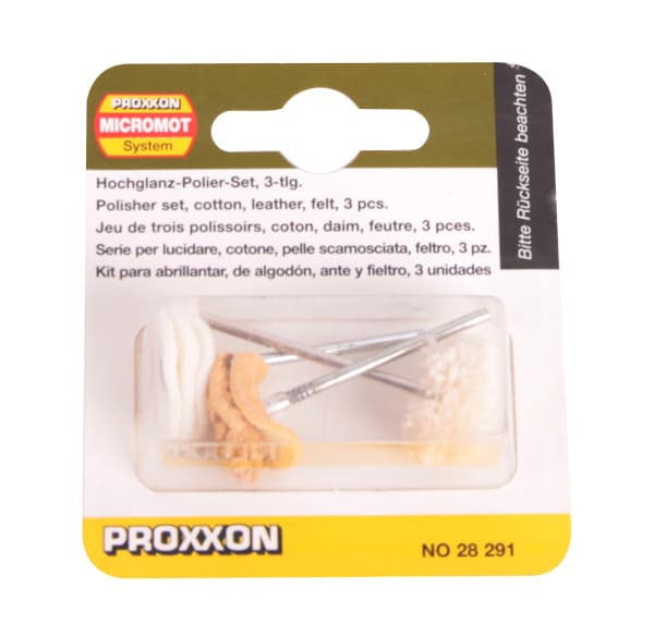 PROXXON Yun Polısaj Set 28291 — görsel 1