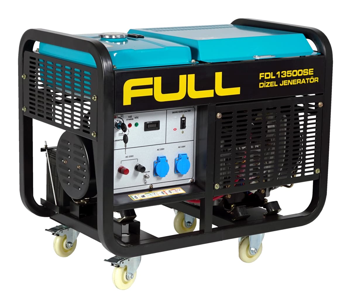 Full Jeneratör FDL 13500SE Portable Diesel Generator 13.75 kVA