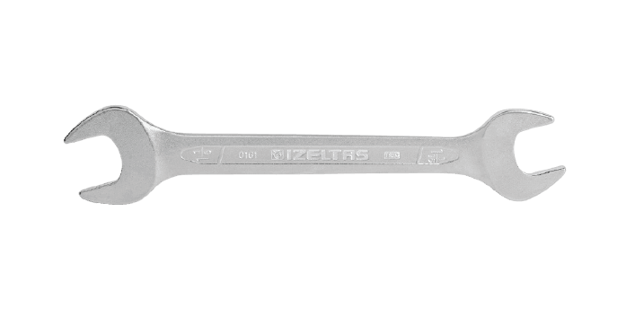 İzeltaş Double Ended Open Jaw Wrench Long Pattern 1 1/16″ x 1 1/4″
