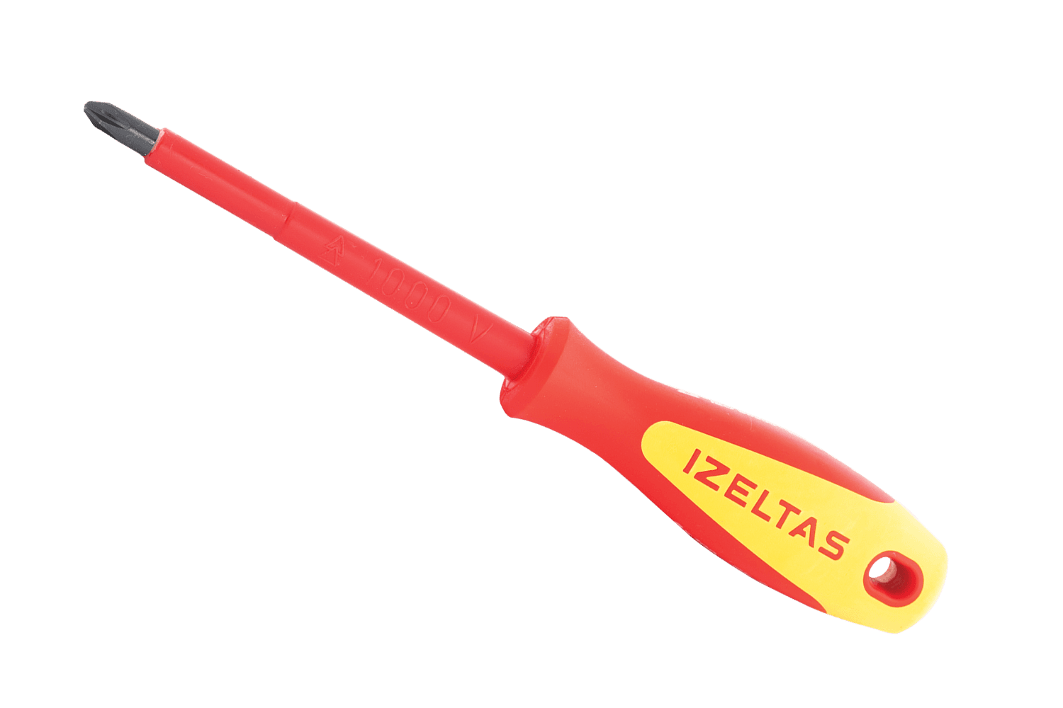İzeltaş Insulated Electrician Type Phillips Screwdriver 1000V 3×60 Ph0