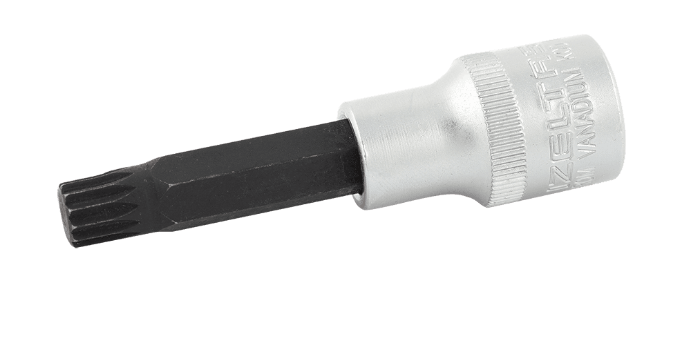 İzeltaş 1/2″ Oniki Köşe Lokmalı Bits Uç Yivli (XZN) M10 140 mm