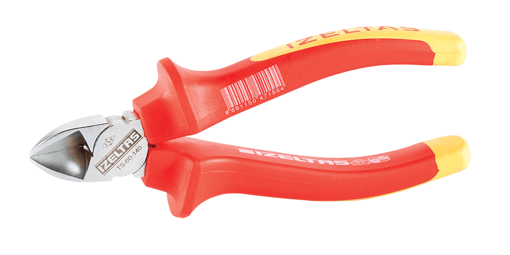 İzeltaş Insulated Electrician Type Side Cutter 1000V 140 mm