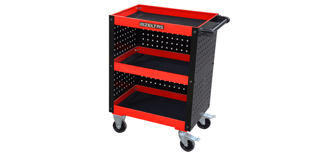 İzeltaş Disassembled Mini Service Trolley (Closed)