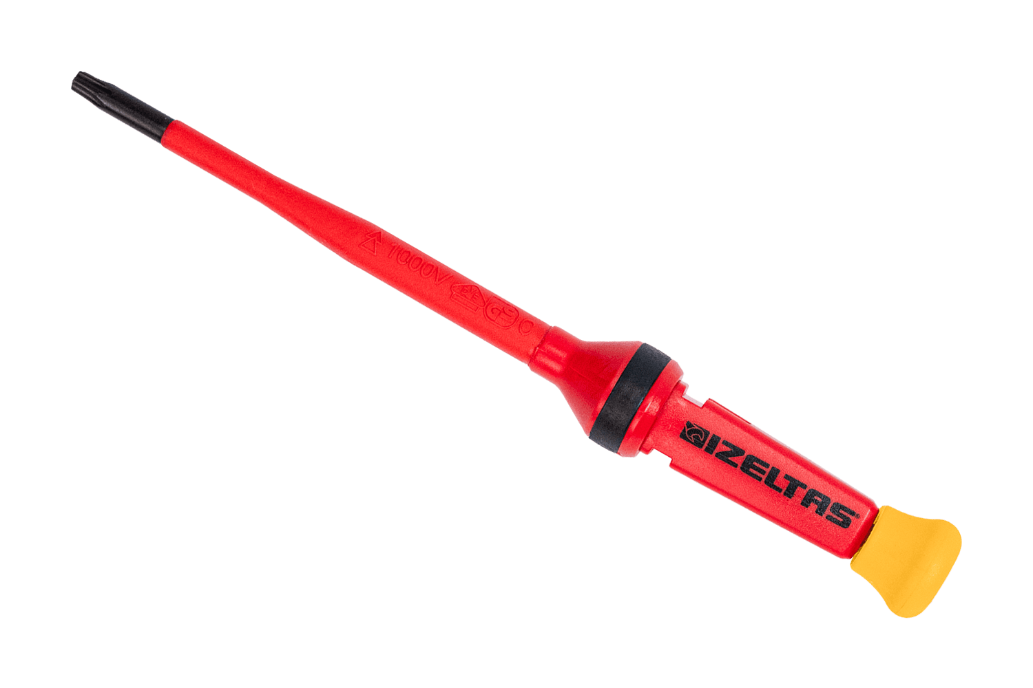 İzeltaş Insulated Electro Slim Type Torx® Screwdriver 1000V 3,5×100 mm T10
