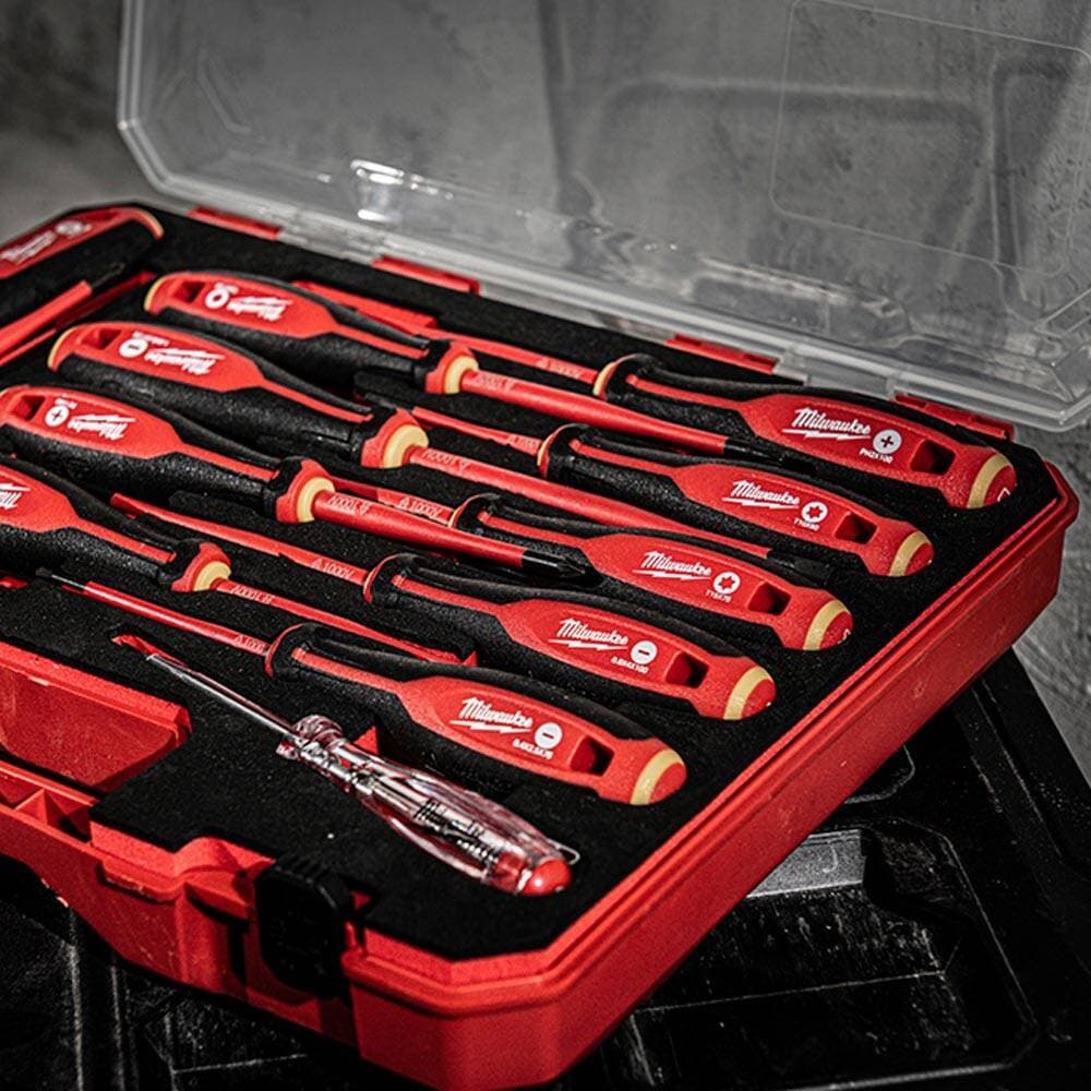 Milwaukee 12 Parça Tornavida Takımı — görsel 2