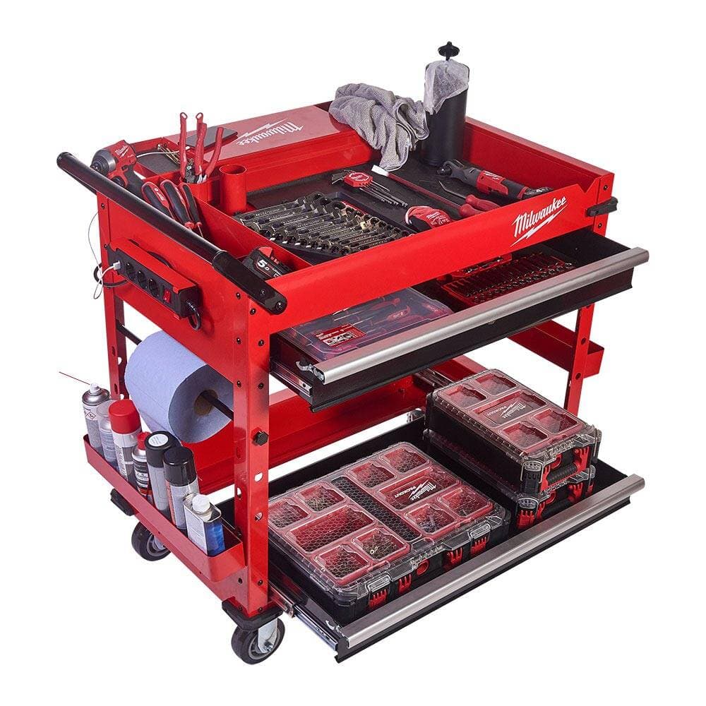 Milwaukee 40 inç Metal Takım Arabası — görsel 3