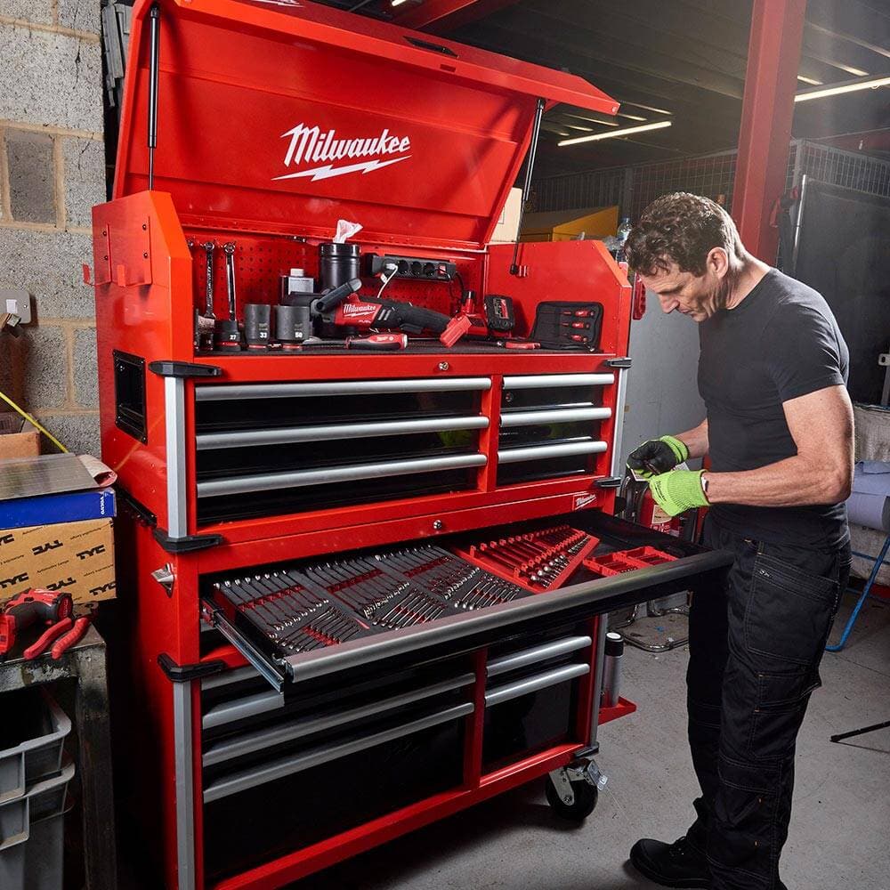 Milwaukee 46 inç Metal Takım Arabası — görsel 3