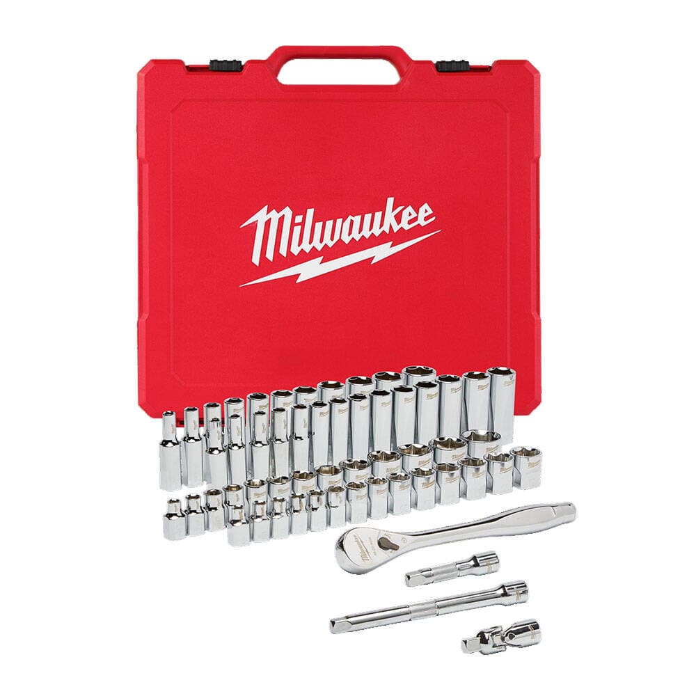 Milwaukee 3/8'' 56 Parça Lokma Anahtar Takımı