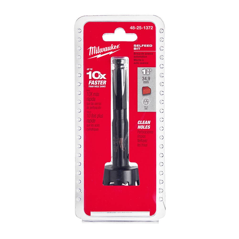 Milwaukee 35 mm Selfeed Seri Ahşap Matkap Ucu — görsel 1
