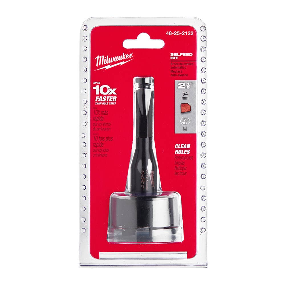 Milwaukee 54 mm Selfeed Seri Ahşap Matkap Ucu — görsel 1