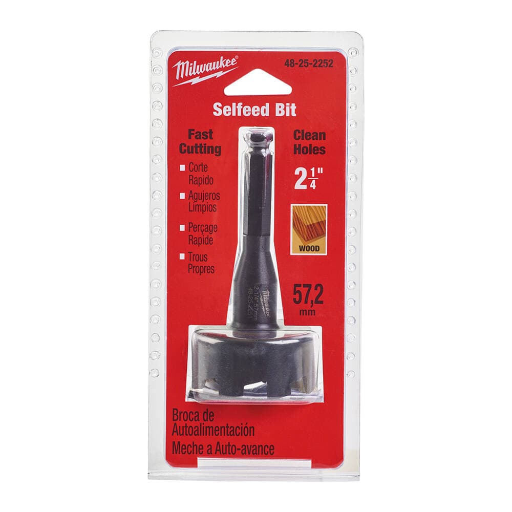 Milwaukee 57 mm Selfeed Seri Ahşap Matkap Ucu — görsel 1