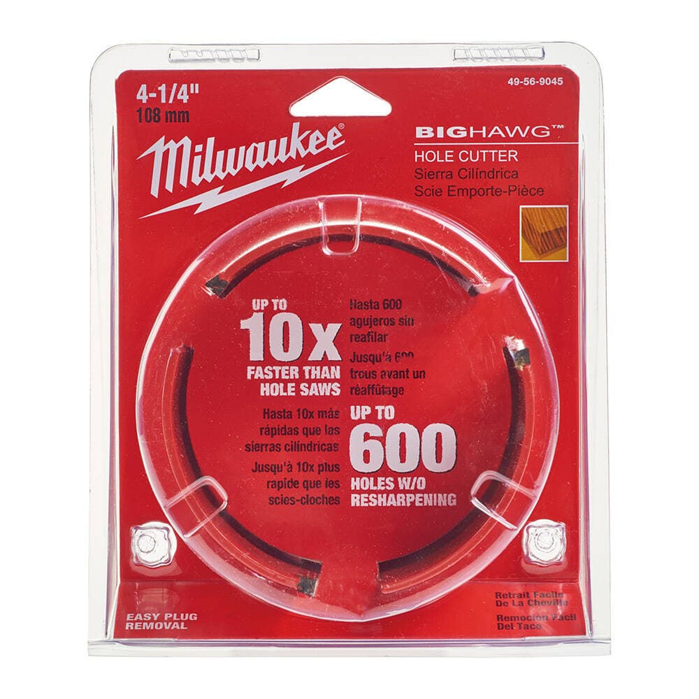 Milwaukee 108X60 mm BIGHAWG Wood Hole Saw - Hole Saw