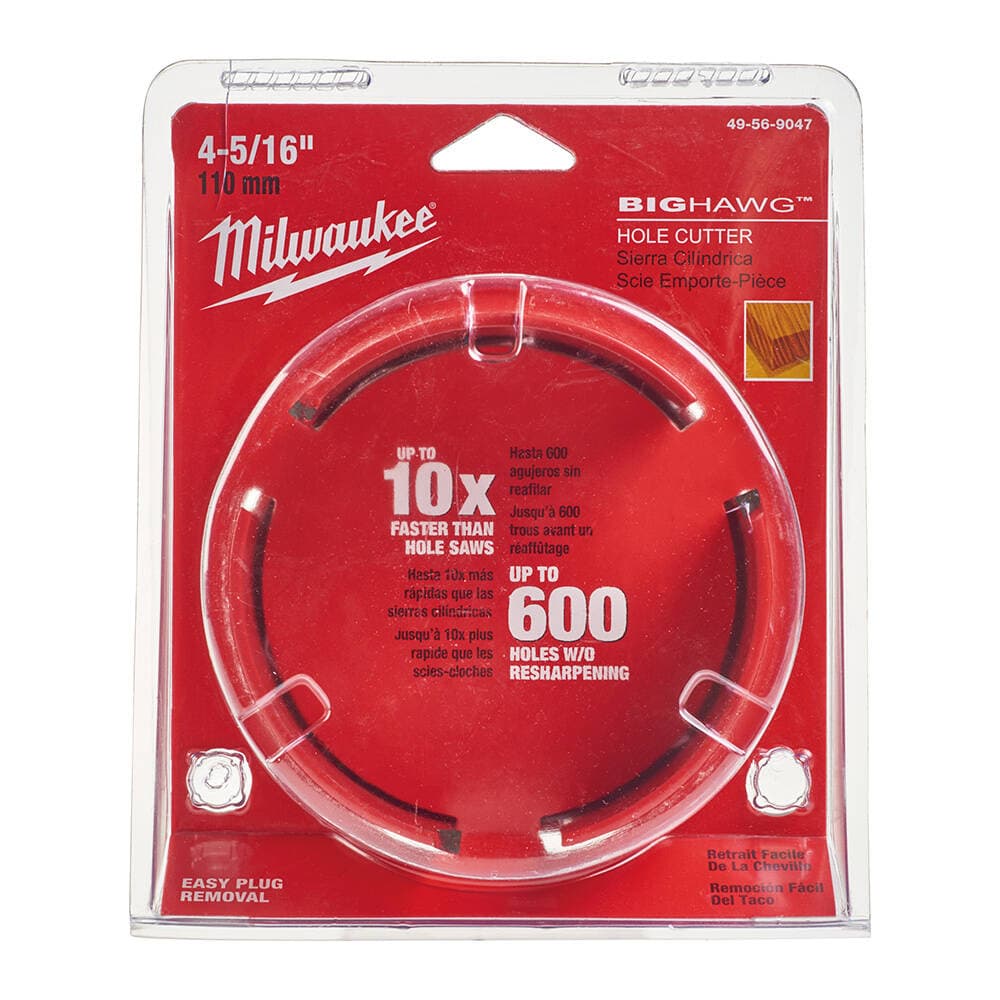 Milwaukee 110X60 mm BIGHAWG Wood Hole Saw - Hole Saw