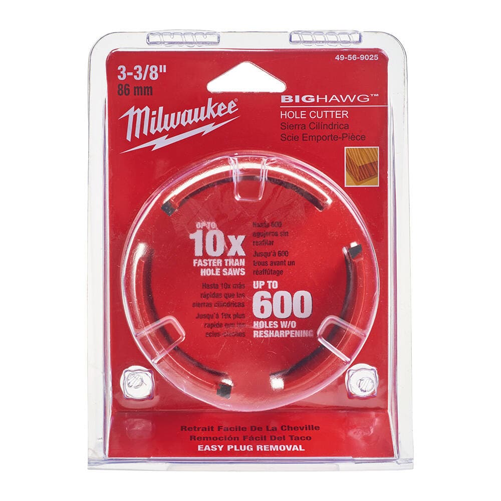 Milwaukee 86X60 mm BIGHAWG Wood Hole Saw - Hole Saw