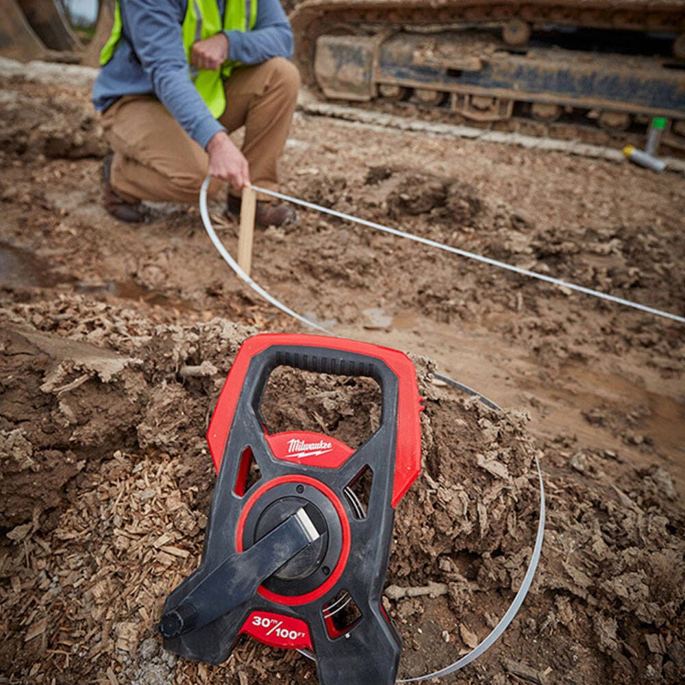 Milwaukee 30 M/100Ft Arazi Metresi — görsel 2