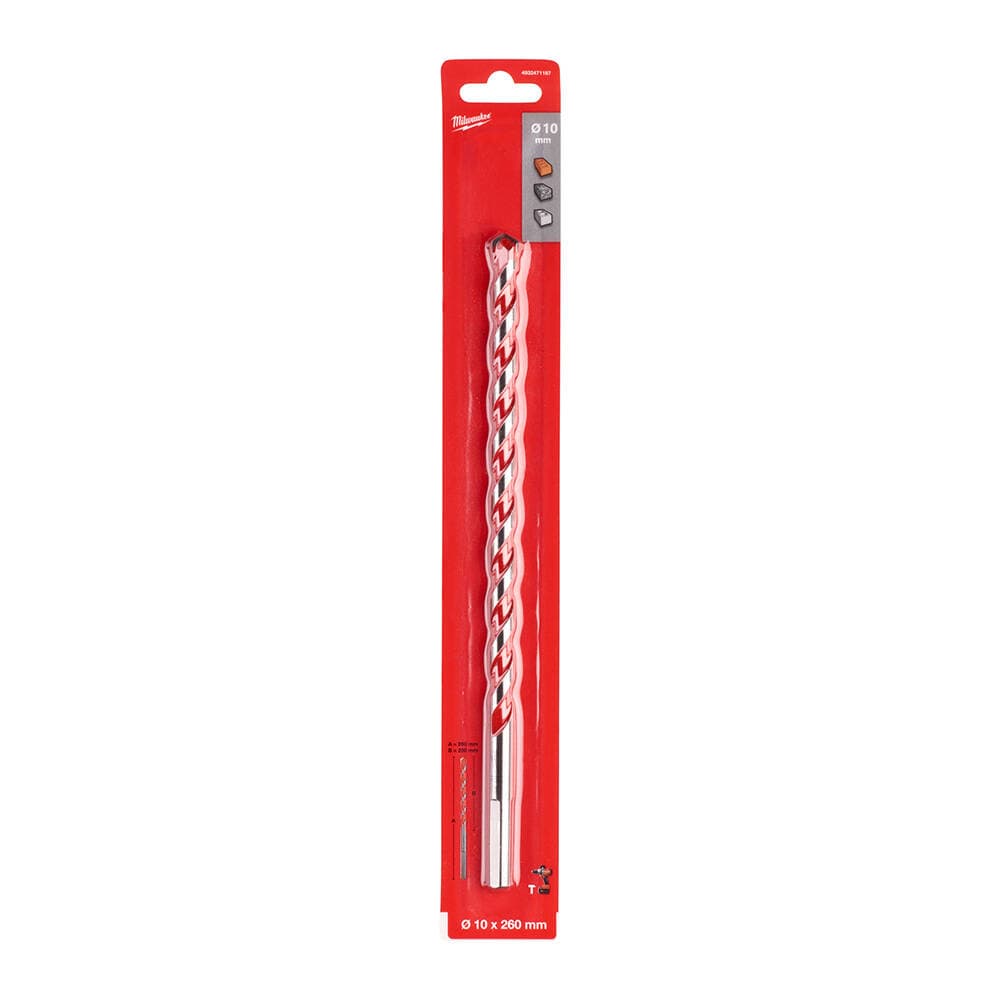 Milwaukee 10.0x260 mm Beton Matkap Ucu — görsel 1